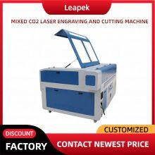 Auto Focus Mixed Non-Metal and Metal CO2 Laser Cutting Machine With Automatic Up&Down Table thumbnail-3