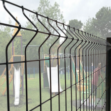 3D Metal Fence Panels, Galvanized 3D Curved Welded Wire Mesh Fences, Suitable for Roads, Gardens, Schools, Playgrounds, and Other Locations. thumbnail-5