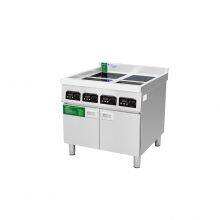 Open Kitchen Induction 4-Burner Clay Pot Stove thumbnail-2
