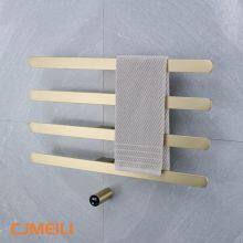 Bathroom Electric Heated Towel Rack, Towel Warmer for Bathroom, Wall Mounted Stainless Steel,4 Colours thumbnail-2