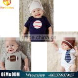 2016 original design newborn baby romper high quality pure cotton short sleeve child romper suit