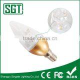 Candle Led Tail Light 3w 6w E14 E27 Led the Lamp CE RoHS Certified thumbnail-1