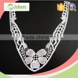 Chemical neck lace neck design with lace work collar lace
