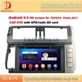 New Arrival Touch Screen Car DVD Player for Toyota Prado 2011
