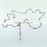 Love Victory !! Multi Stones 925 Sterling Silver Necklace, Silver Jewellery, 925 Silver Jewellery thumbnail-3