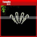 Milky Colour Plastic Shirt Clip With Teeth, for Clothing thumbnail-2