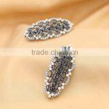 Direct Selling Wholesale Fashion Vintage Colorful Crystal Rhinestones Peacock Hairpin Barrette Hair Clip Hair Jewelry For Women thumbnail-5