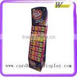 Supermarket Promotion Cardboard Floor Christmas Gift Display Stand thumbnail-4