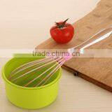 Hot Sale Colorful Silicone Whisk With ps Handle Silicone Kitchen Utensils for Blending, Whisking, Beating & Stirring thumbnail-4