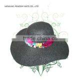 Womens Summer Fashion Straw Hat thumbnail-1