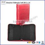 Promotion New Factory Pink Embossed Custom Leather Bible Book Cover