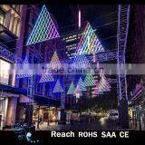 Outdoor Waterproof Colorful Triangle Lights Christmas STREET Decor Led Street Decoration Arch Motif Lights Christmas Supplier thumbnail-1