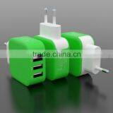 High Quality Best Factory Price Travel Charger 5V 2.1A US EU UK PLUG USB Wall Charger thumbnail-4