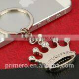 Rhinestone Princess Queen Crown Keychains Key Ring Creative Metal Key Holder Jewelry thumbnail-4