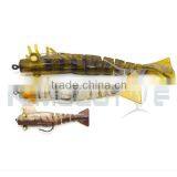 Kmucutie CHS006 Soft Swimbati Jointed Shrimp Soft Fishing Lure for Squid in Saltwater thumbnail-4