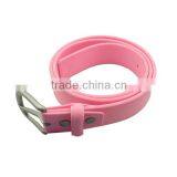 Fashion Silicone Soft Pink Belt Silicone Bubblegum Pink Belt Gummy Silicone Belt thumbnail-1