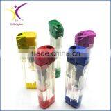 Transparent Colored Safety Cap Gas Electronic Lighter
