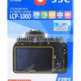 PET Screen Protector JJC LCP-100D LCD Guard Film For Canon For Screen Protector