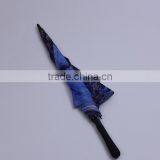 Automatic Hot Transfer Printing Canvas Oil Painting Umbrella and Windproof Golf Umbrella thumbnail-1