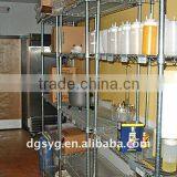 Chrome Wire Shelving for FOOD SERVICE STORAGE-WINE SHELVING