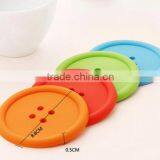 Silicone Cup Mat in Dia 9cm Cheap Cup Mat for Promotion thumbnail-1