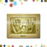Hotsale Metal Clay Print Frame for Handprint Art