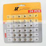 OEM Service Button Battery Supplier Blister Packing: 1.5V 24pcs LR621 LR41 LR626 LR754 LR431 LR44 thumbnail-1