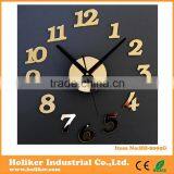 High Quality Acrylic Mirror Diy Clock With Numbers Design thumbnail-1