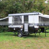 Small Mini Korea Camping Trailer for Camping With Camping Trailer Kitchen and Other Accessories by Manufacture Kindle thumbnail-1