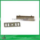 Sinicline Nickle Free Bronze Metal Tag With Engraved Logo