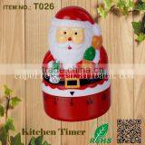 China Supplier ROHS Mechanical Kitchen Santa Claus Timer