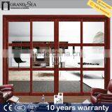 China Wood Grain Aluminium Entrance Door Producer thumbnail-4