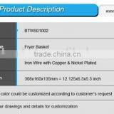 Hot Sale Wire Basket Fryer With Vinyl Handle, Commercial Kitchen Accessories thumbnail-5