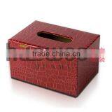 Red Charming Sofa Tissue Boxes Customized