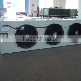 Ceiling type condensing unit evaporative cooler with fan motor for industrial refrigeration
