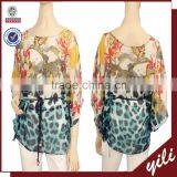 2016 New Long Sleeve Print Tops Women Indian Clothing Wholesale thumbnail-1