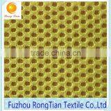 Bright Yellow Polyester Knitted 320gsm 3d Mesh Fabric for Chair Seats