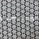 spectacular INDIAN block printed fabric SANGANERI BUTI Black SKU 32537