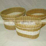 2015 New Product Rattan Basket for Home Decoration and Furniture