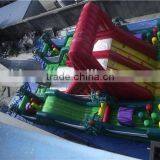 Giant Outdoor Playground Dinosaur Inflatable Obstacle Course for Kid Game thumbnail-6