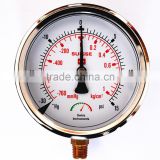 high quality water pump pressure gauge compressor pressure gauge from ningbo zend factory