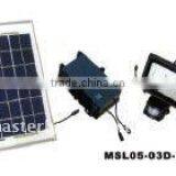 5W Solar Led PIR Sensor Flood Light