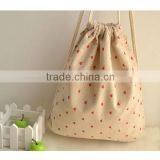 Wholesale Small Jute Bags Drawstring Backpack