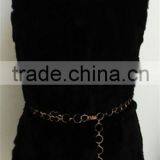 Rabbit Fur Jacket Raccoon Fur Collar Coat Outwear Garment Women Warm thumbnail-2