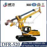 DFR-520 Excavated Mounted Hydraulic Pole Drilling Machine