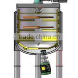 Industrial Chemical Mixing Tank With Agitator for Paint/Cosmetic Making thumbnail-3