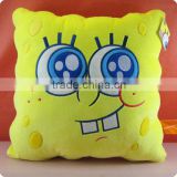 HI EN71 high quality plush SpongeBob pillow wholesale