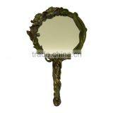 Clasical Resin Handheld Makeup Mirror