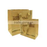 Pizza packing bag with logo print, food packing paper bag