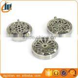 Stainless Steel Perfume Locket Aromatherapy Essential Oil Diffuser Necklace thumbnail-2